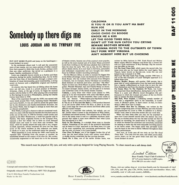 Somebody Up There Digs Me (LP, 10inch, Ltd.)