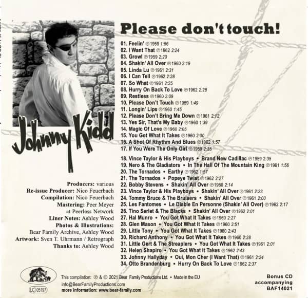 Please Don't Touch! (LP & CD, 10inch, 45rpm)