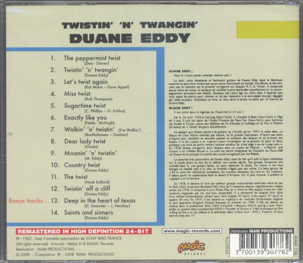 Twistin 'n' Twangin' (CD)