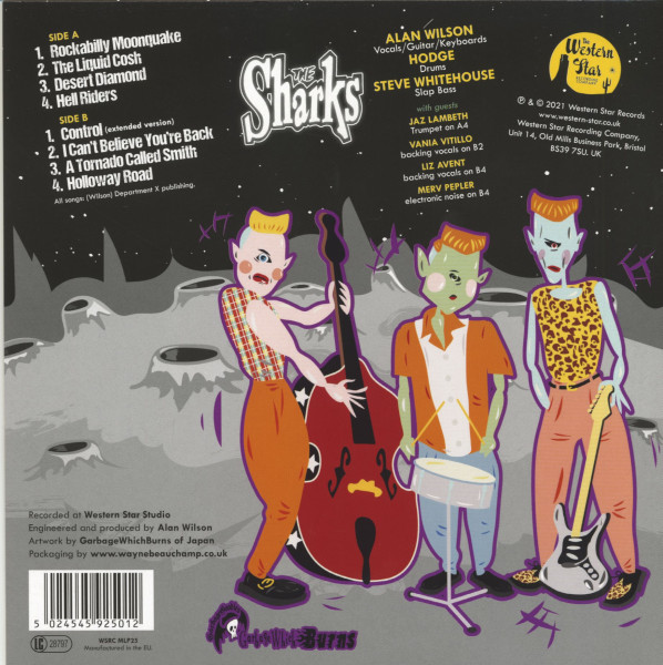 Rockabilly Moonquake (LP, 10inch, colored Vinyl)