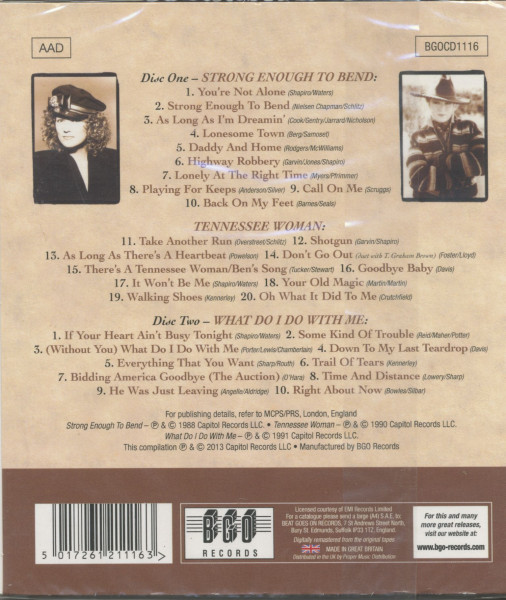 Strong Enough To Bend - Tennessee Woman - What Do I Do With Me (2-CD)