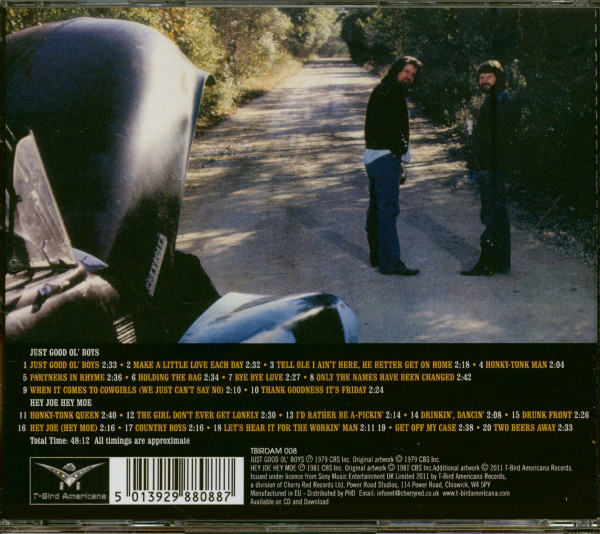 Just Good Ole Boys - Hey Joe! Hey Moe! (CD)