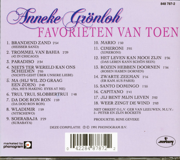Favorieten Van Toen (CD)