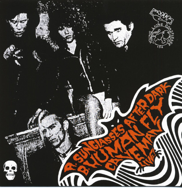 Sunglasses After Dark - Human Fly - Caveman Live! (7inch, colored Vinyl, 45rpm)