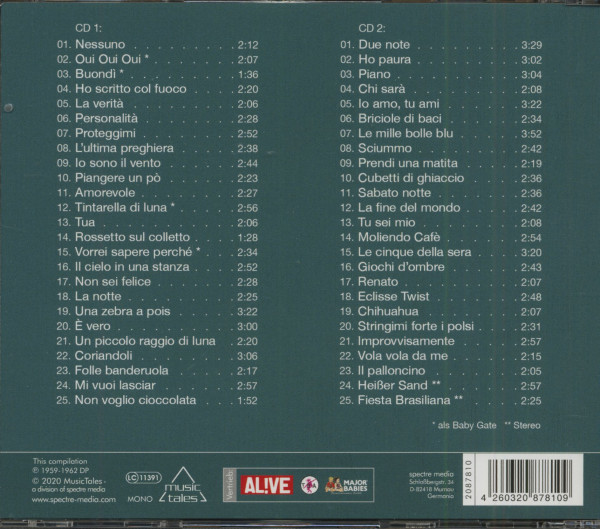 Tintarella Di Luna - 50 Große Erfolge (2-CD)