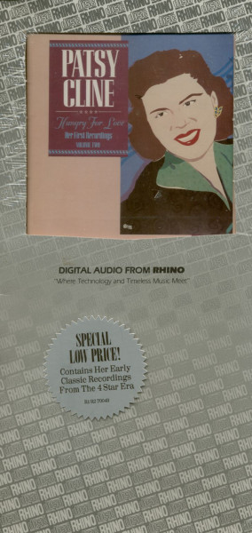 Her First Recordings Vol.2 - Hungry For Love (CD) Her First Recordings Vol.2 - Hungry For Love (CD)