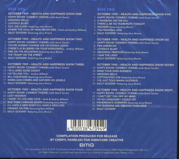 The Complete Health & Happiness Recordings (2-CD)