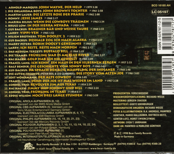 John Wayne der Held und weitere wahre Geschichten aus dem Wilden Westen (CD)