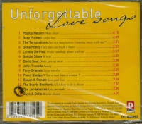 Aperçu: Unforgettable Love Songs (CD) Aperçu: Unforgettable Love Songs (CD)
