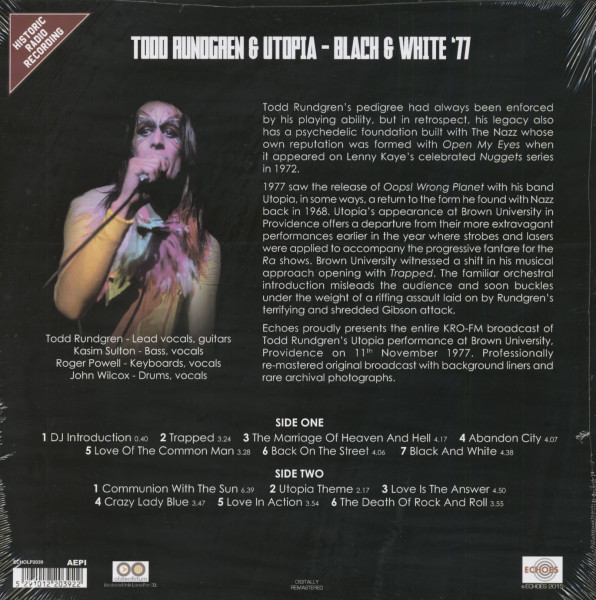 Black And White '77 (LP, 180g Vinyl)