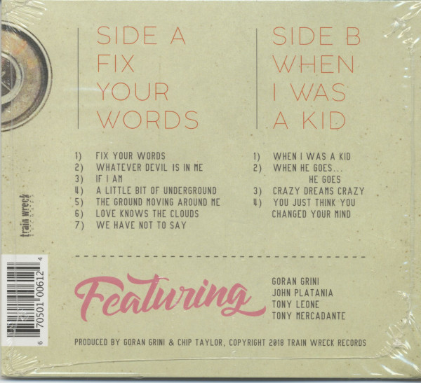 Fix Your Words (CD)