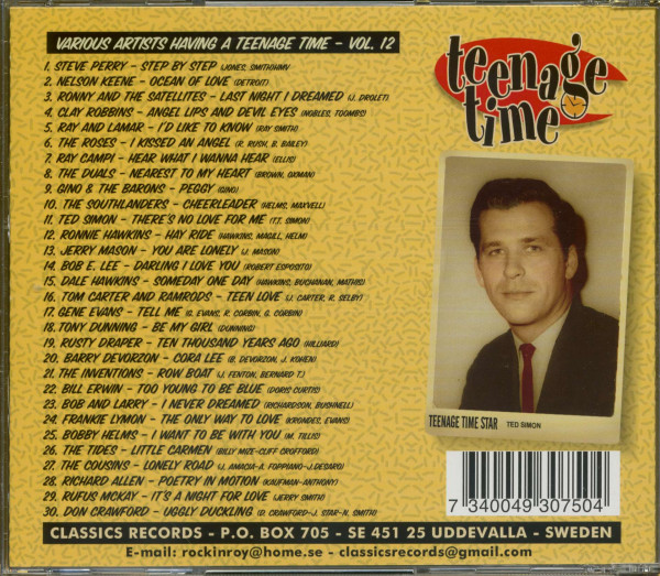 Teenage Time Vol.12 (CD)
