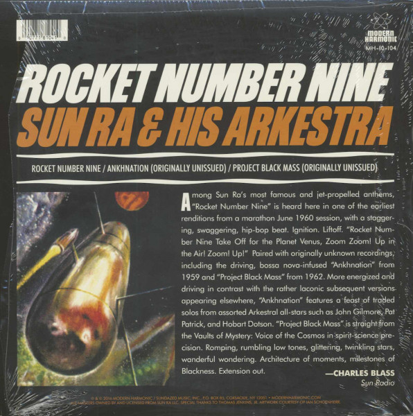 Rocket Number Nine (LP,10inch)