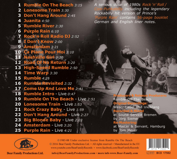 Two Legendary Albums - Rumble Rat & Rumble