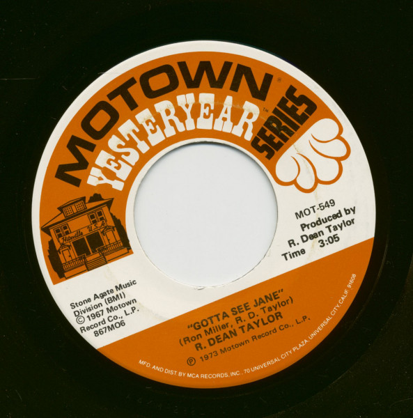 Gotta See Jane - Indiana Wants Me (7inch, 45rpm)