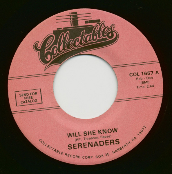 Will She Know - I Want To Love You Baby (7inch, 45rpm) Will She Know - I Want To Love You Baby (7inch, 45rpm)