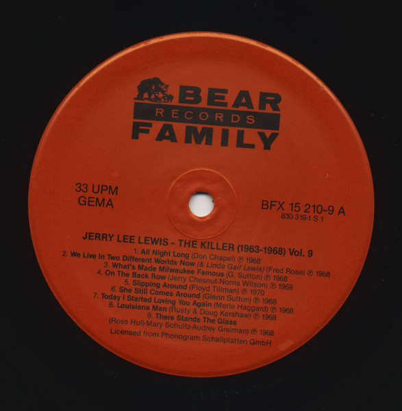 The Killer 1963-1968 (10-LP)