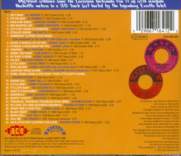 Hey Baby - The Rockin' South (CD)