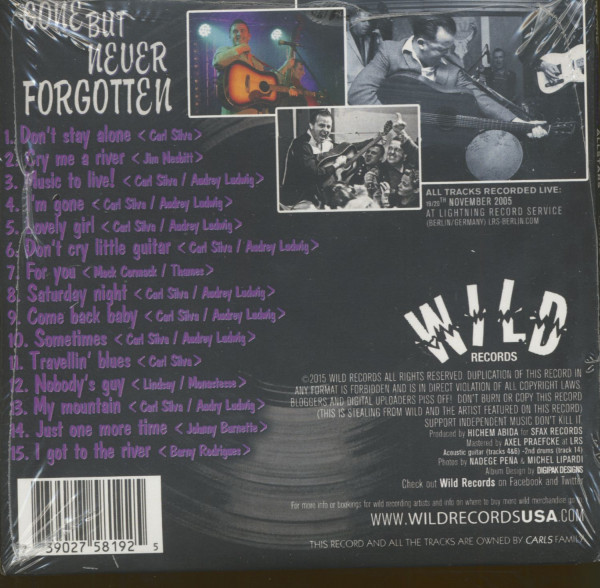 Gone But Never Forgotten (CD)
