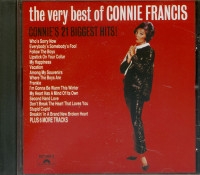 Aperçu: The Very Best Of Connie Francis - Connie's 21 Biggest Hits (CD) Aperçu: The Very Best Of Connie Francis - Connie's 21 Biggest Hits (CD)