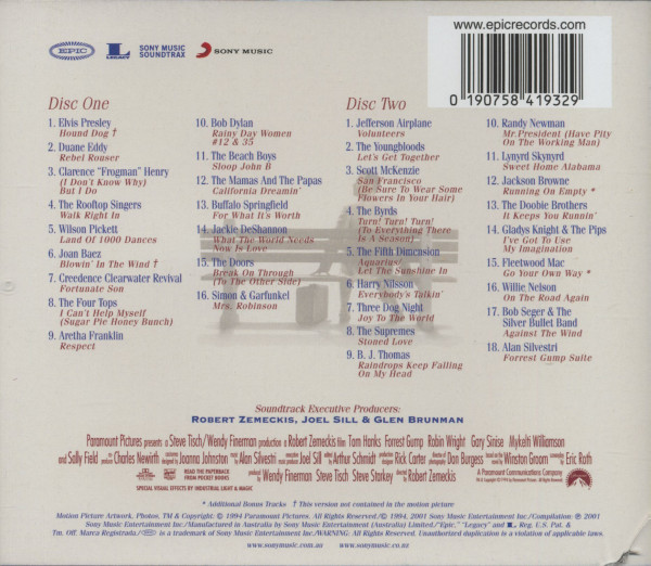 Forrest Gump - The Soundtrack - Special Collector Edition (2-CD)