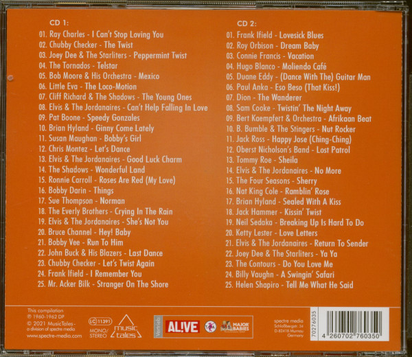 The Hits Of The Year 1962 (2-CD)