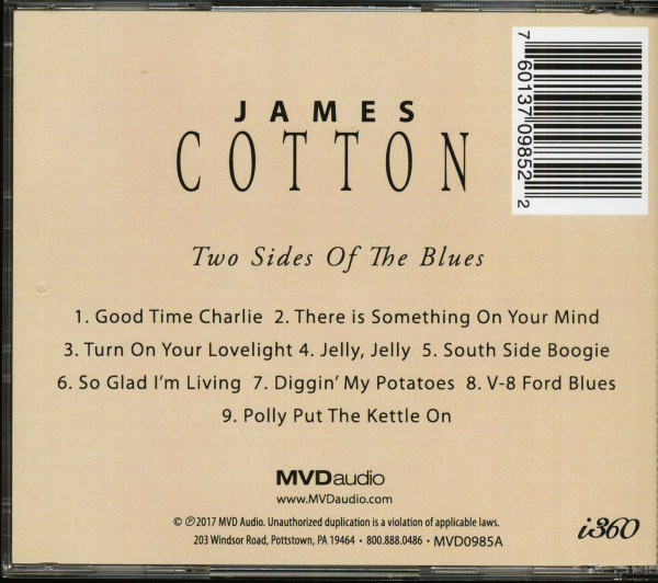 Two Sides Of The Blues (CD)