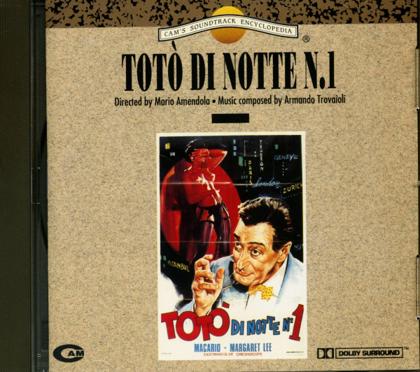 Totò Di Notte N.1 - Soundtrack (CD) Totò Di Notte N.1 - Soundtrack (CD)