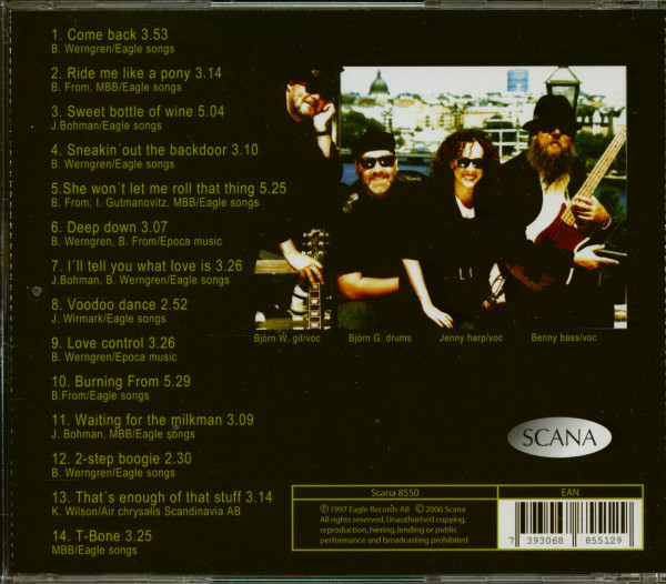 Sneakin' Out The Backdoor (CD)