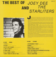 Aperçu: The Best Of Joey Dee And The Starliters (LP) Aperçu: The Best Of Joey Dee And The Starliters (LP)