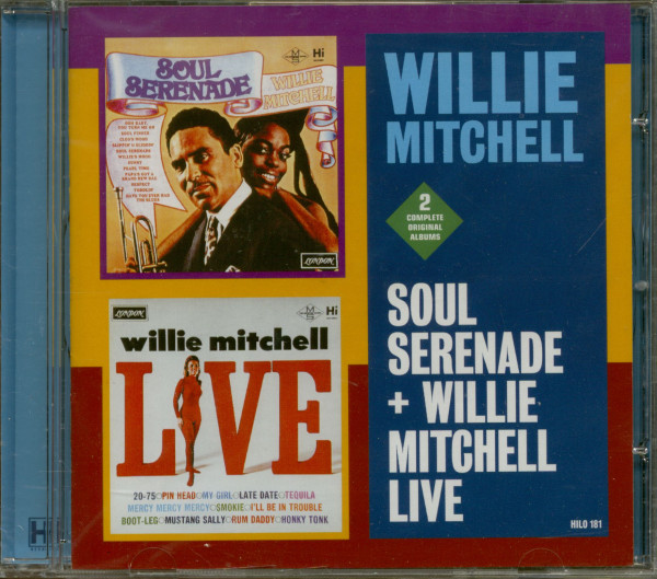 Soul Serenade & Willie Mitchel Live (CD) Soul Serenade & Willie Mitchel Live (CD)