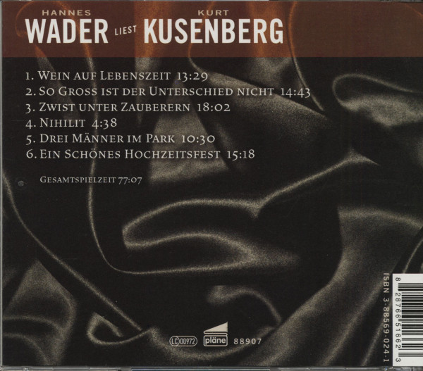 Wein auf Lebenzeit (CD)