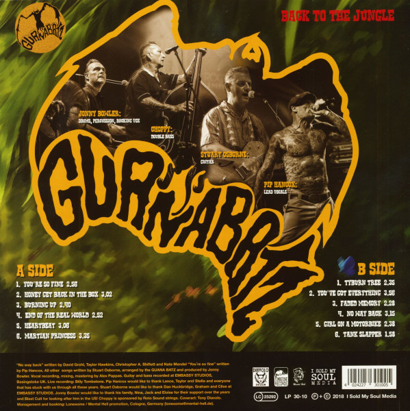 Back To The Jungle (LP)