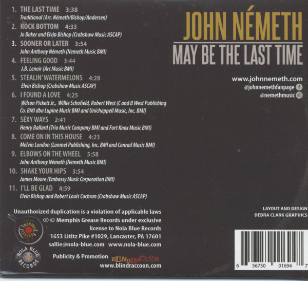 Maybe The Last Time (CD)
