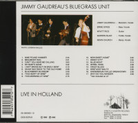Aperçu: Jimmy Gaudreau's Bluegrass Unit - Live In Holland (CD) Aperçu: Jimmy Gaudreau's Bluegrass Unit - Live In Holland (CD)