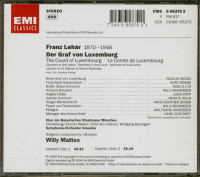 Aperçu: Der Graf Von Luxemburg (2-CD) Aperçu: Der Graf Von Luxemburg (2-CD)