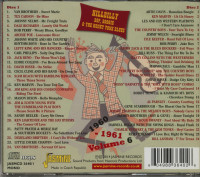 Aperçu: Hillbilly Bop, Boogie & The Honkey Tonk Blues 1960-1961 Vol. 6 (2-CD) Aperçu: Hillbilly Bop, Boogie & The Honkey Tonk Blues 1960-1961 Vol. 6 (2-CD)