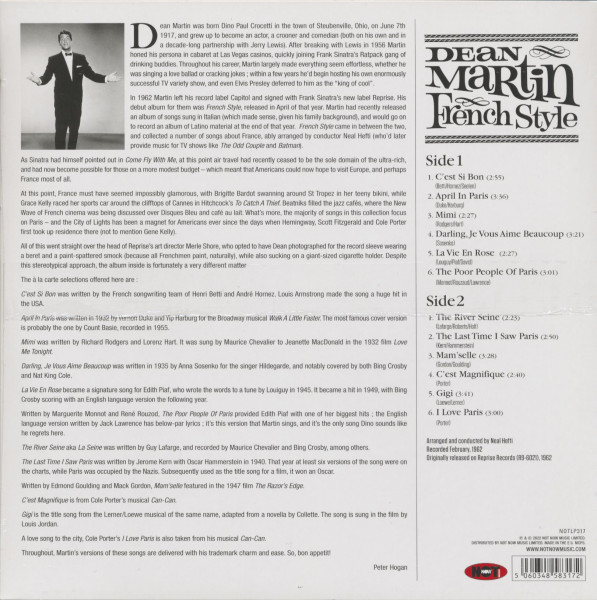 French Style (LP, 180g, Colored Vinyl)