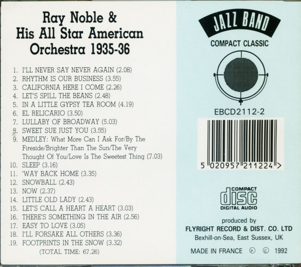 For Radio Only Hi-Fi Transcriptions 1935-36 (CD)