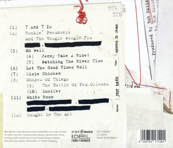 Turning To Crime (CD)