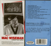 Aperçu: I Sang The Song - Life Of The Voice With A Heart (CD) Aperçu: I Sang The Song - Life Of The Voice With A Heart (CD)