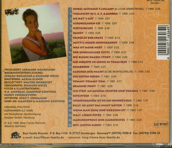 Onkel Satchmo's Lullaby (CD)