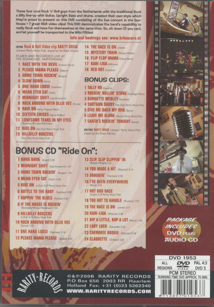 Boppin' Rhythm Boozers Live At The Sunhouse (0) plus bonus CD