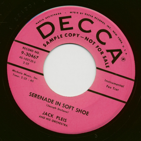 Serenade In Soft Shoe - The Carefree Heart (7inch, 45rpm)