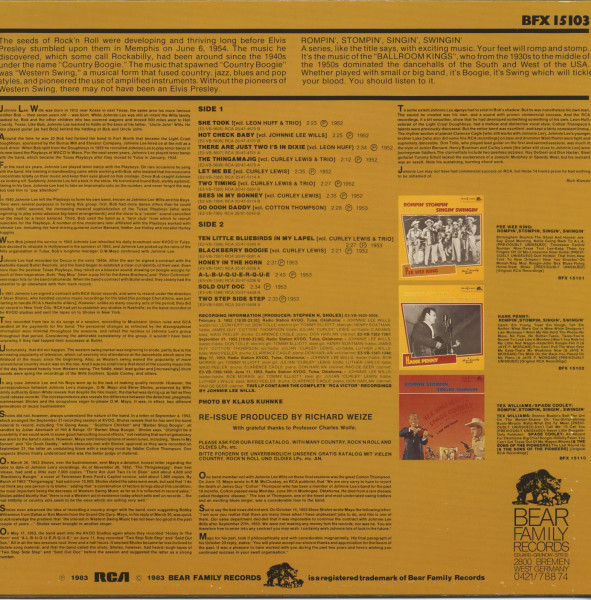 Rompin', Stompin', Singin', Swingin' (LP)