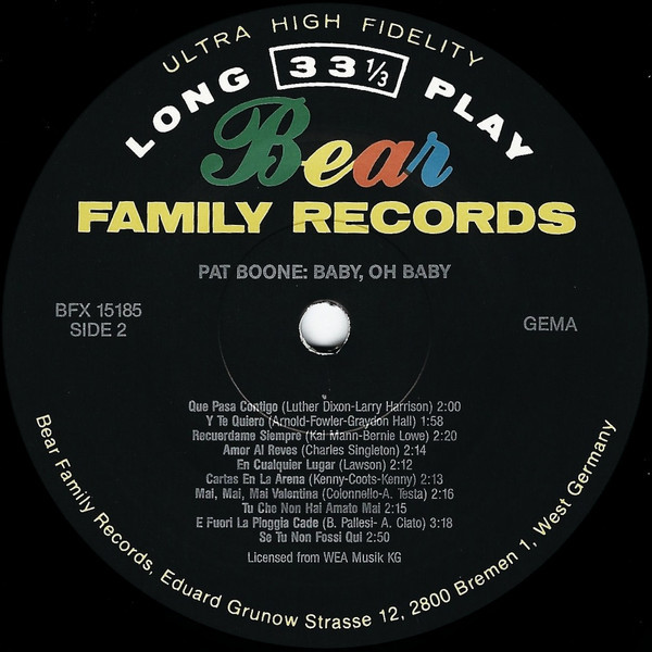 Baby, Oh Baby (LP)