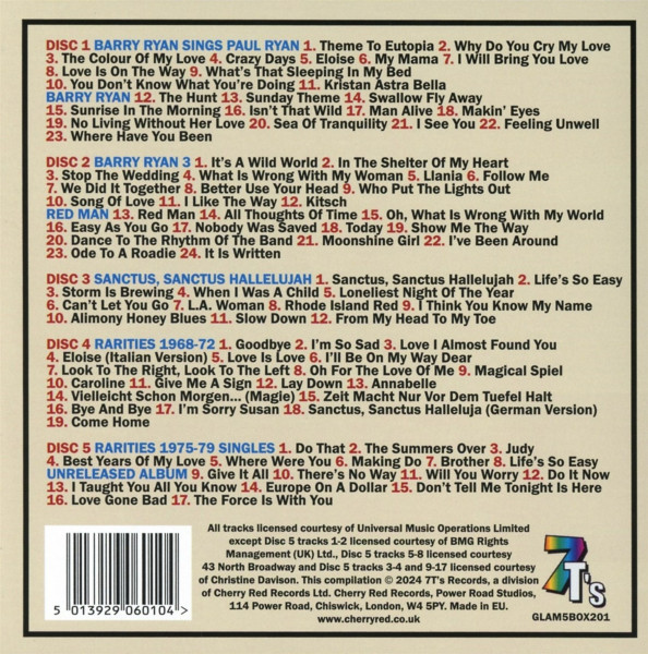 The Albums 1969-1979 (5-CD)