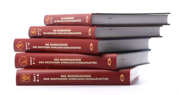 Das Bilderlexikon der deutschen Schellack-Schallplatten (5 Bände) - The German Record Label Book
