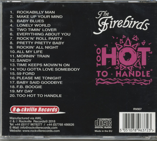Too Hot To Handle (CD)