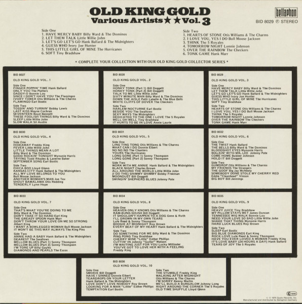 Old King Gold Vol.3 (LP)